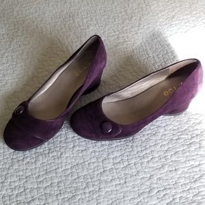 ⭐Me Too salem wedge pumps S 8.5M Purple